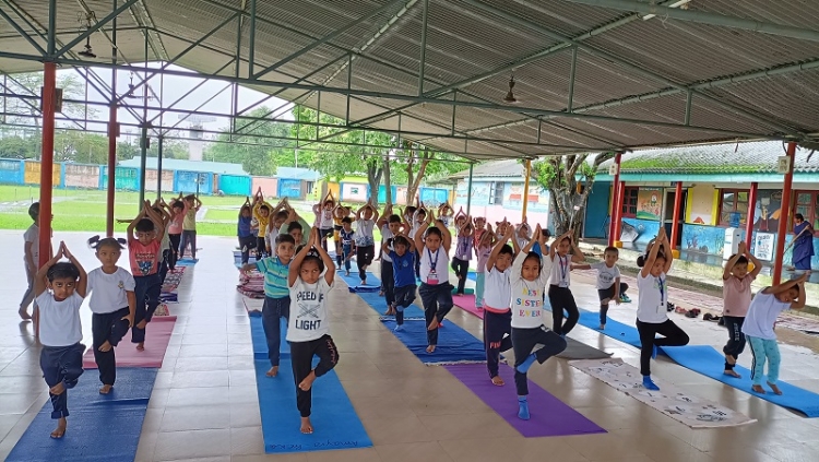 Pre Primary Yoga 21.06.23