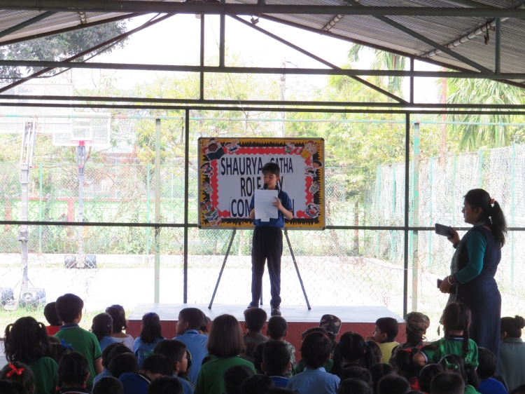 Role play competition ( Shaurya Gatha ) 19/04/2025